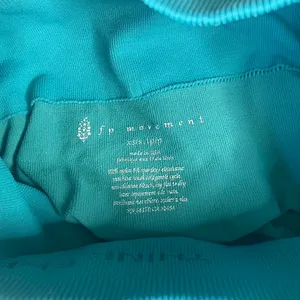 FP Movement Teal Blue Seamless High Waist Athleisure Leggings‎ Womens XS S thumbnail 2