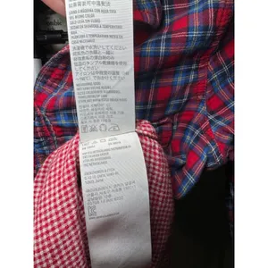 Abercrombie & Fitch Women's Plaid Flannel Long Sleeve Shirt, Size S thumbnail 9
