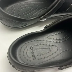 Crocs Black Mercy Slip On Slip Resistant Chef/Medical Work Shoes Women's Size 11 thumbnail 6