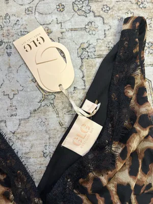 Good Luck Gem Leopard print dress thumbnail 5
