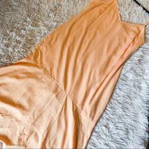 Lulu’s Lovely Lilies Midi Dress in Orange Medium thumbnail 2