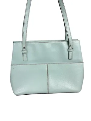 Kate Spade New York Gabriel Grand Street Bag‎ Blue Green Leather Shoulder Purse thumbnail 7
