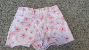 PacSun pink  jean shorts thumbnail 2