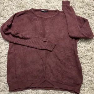 Brandy Melville Plum Knit Sweater thumbnail 4