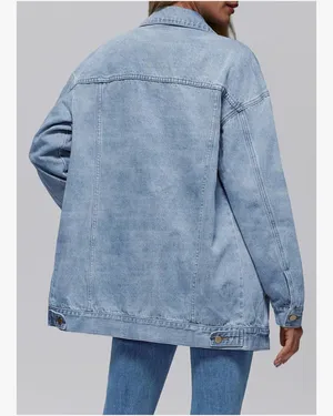 Oversized Jean Jacket Blue Size M thumbnail 2