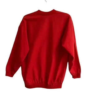 Vintage Liberation Red Varsity V-neck button up‎ 100% cotton jacket L* thumbnail 3