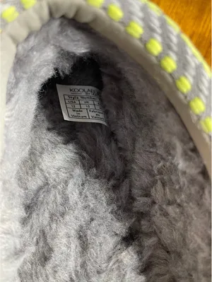 Koolaburra by UGG Burree Platform Slippers Grey Suede Sz 12 thumbnail 5