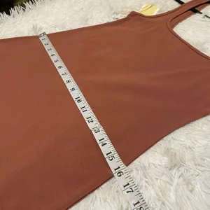 NEW Wilfred Trance Mini Dress in Mocha Sorbet Brown Size Medium thumbnail 5