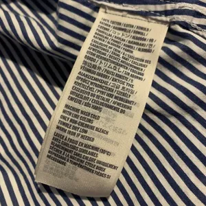abercrombie Girls Long Sleeve Button Shirt Size S Blue White Cotton Striped thumbnail 4