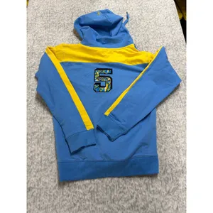FISLL WNBA‎ Chicago Sky Angel Reese Full Zip Hoodie Blue Yellow WW4F4504H Small thumbnail 6