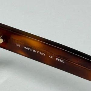 Fendi FS 5182 Sunglasses in light Havana 214 thumbnail 6