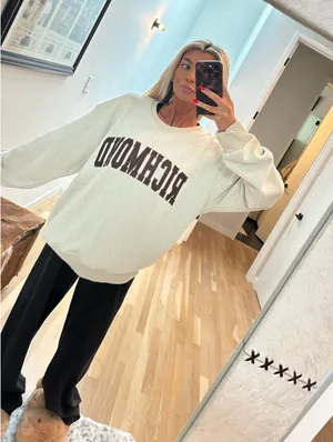 Richmond Sweatshirt Gray Size XL thumbnail 1