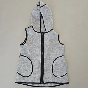 New Reversible Lululemon Insculpt Vest In Gray With Hood thumbnail 5