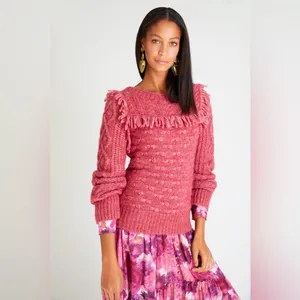 LoveShackFancy Kingston Pullover Sweater thumbnail 3