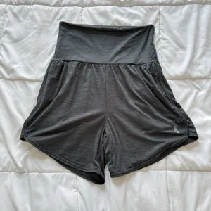Free People FP Movement Sweat Shorts Womens Gray‎ Activewear Yoga Quiet Luxury thumbnail 1