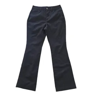 Old Navy NWT Womens High-Waisted Uniform Boot-Cut Pants Black‎ Jack Size 6 thumbnail 3