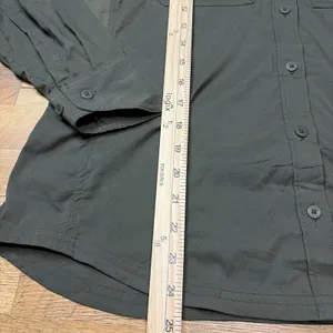 REI Co-Op Sahara Long Sleeve Button Shirt Roll Tab Sleeves Vented Yoke Women's S thumbnail 3