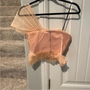 Revolve Marnie Top in Champagne Pink NBD xs thumbnail 7