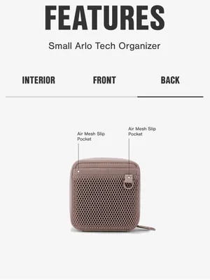 Dagne Dover Arlo Tech Organizer in Heath Grey thumbnail 7