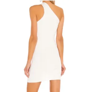 NBD White One Shoulder Dress  thumbnail 2
