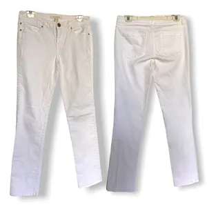 Life in Progress Womens Jeans Size 28 White‎ Denim Cotton Spandex Stretch Skinny thumbnail 2