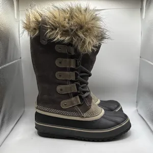 Sorel Joan of Arctic Winter Snow Boots Womens Size 6 Tall Waterproof Faux Fur thumbnail 4