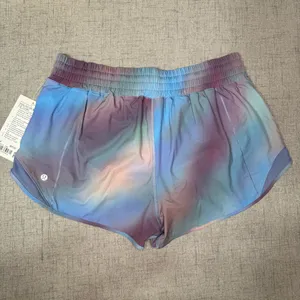 Lululemon Hotty Hot High Rise Short Athletic Shorts Chroma Drift Blue 14 NWT thumbnail 8
