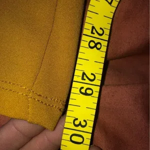 Retrology mustard pants size medium waist and inseam is pictured NWOT thumbnail 8