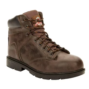 Brahma Mens Steel Raid Work Boot Brown Size 9.5 thumbnail 1