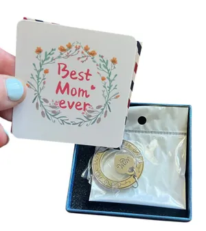 Sam & Lori Keychain - I Love You Mom - NWT thumbnail 1