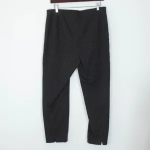 J. Jill Ponte Slim Leg Pull‎ On Pants Size M Dark Gray Stretch Everyday Capsule thumbnail 5