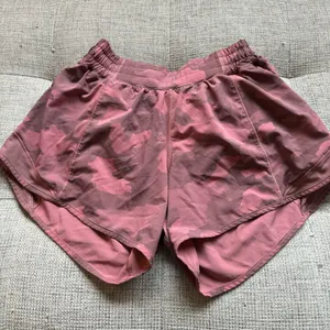 Lululemon Pink Camo Hotty Hot Shorts thumbnail 1