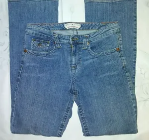 Tommy Hilfiger Hipster Boot Denim Jeans Size 6 thumbnail 1