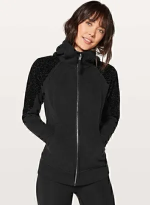 Lululemon Scuba Hoodie Light Cotton Fleece (Floral Flock) thumbnail 1