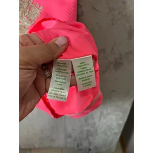 Lilly Pulitzer Junie Shift Dress Coral‎ Reef Pink & Gold Size 4 Cotton thumbnail 6