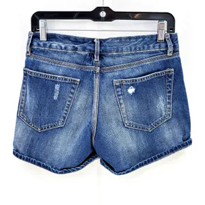 Gap Booty Denim Destroyed Jean Shorts 100% Cotton thumbnail 2