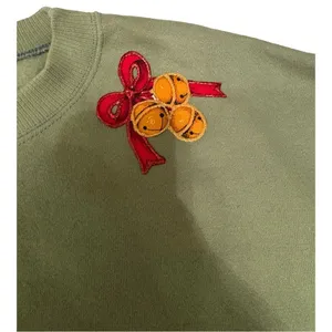 Lee Ugly Christmas Sweatshirt | Vintage "Peace on Earth" Lion & Lamb | Size XL thumbnail 7