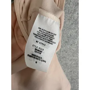 Vintage Bloomingdales‎ Small Womens Cami Top Light Pink Stretch 90s Scoop Neck thumbnail 9