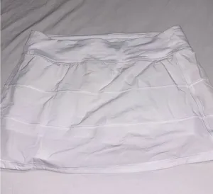 White Lululemon Skirt Pace Rival thumbnail 1