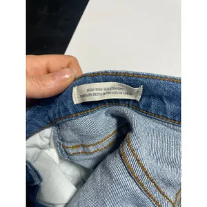 Universal Thread‎ 90s Straight Jeans Women 00 Blue High Rise Button Fly Stretch thumbnail 7