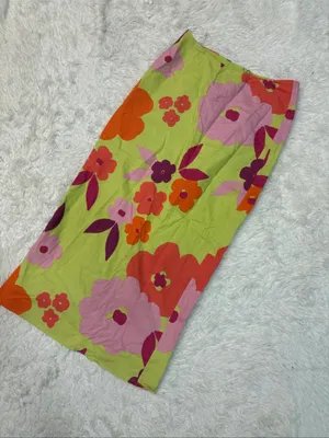 Sabo skirt floral print print midi skirt size 4 thumbnail 1