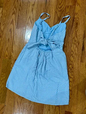Hollister NWT Blue Floral Mini Dress XS thumbnail 3