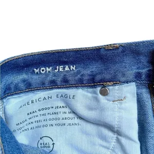 American Eagle High-Rise Distressed Mom Jeans thumbnail 5