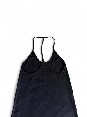 SHEIN Black Halter Mini Dress – Size S thumbnail 6