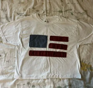 American flag shirt White Size M thumbnail 1