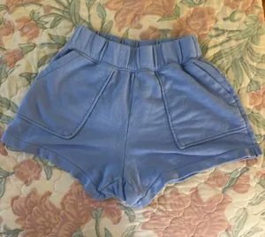 Aerie Lounge Shorts Blue thumbnail 1