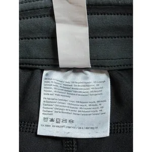 Lululemon Softstreme High-Rise Straight-Leg Cropped Pant 22" Black/gray Size 6 thumbnail 5