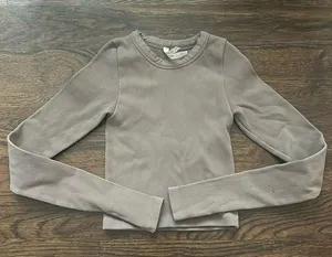 Aritzia Sunday Best Seamless Ribbed Top thumbnail 1
