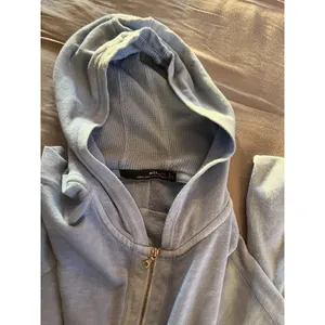RLX Ralph Lauren Sweatshirt Jacket Hoodie Full Zip Blue Stretch Womens Small thumbnail 11