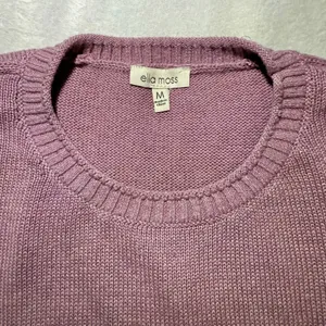 Ella Moss Women's Crewneck Super Soft Cozy Long Sleeve Sweater‎ Purple Size M thumbnail 6
